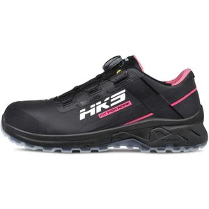 HKS Airguard BOA Roze/Zwart S3L Werkschoen
