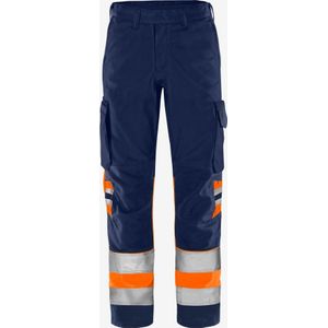 Fristads High vis Green broek klasse 1 2668 GPLU - Hi-Vis geel/zwart