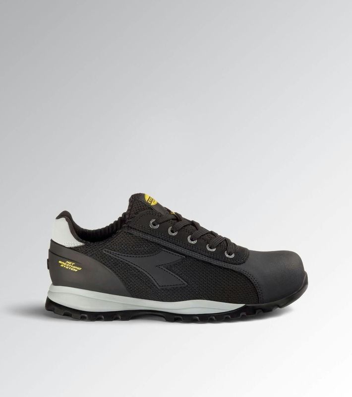 Diadora - Gove Net Low Pro S1PL FO SR HRO ESD - Veiligheidsschoenen - Zwart - Perwanger Kalfssuède