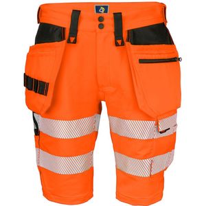 Projob 6575 Signalisatie Stretchshort met Spijkerzakken EN ISO 20471 Klasse 2/1