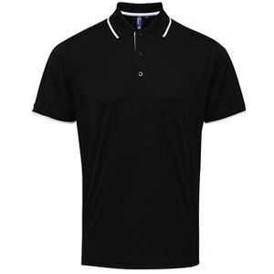 Premier Contrast Coolchecker® Polo Heren