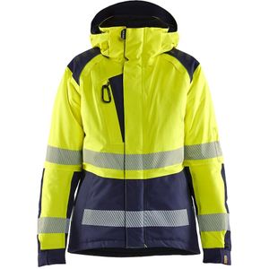 Bl�åkläder 4456 Dames Winterjas High Visibility