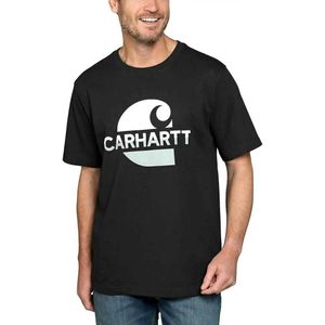 Carhartt C Graphic Relaxed Fit T-shirt Met Korte Mouwen Bruin