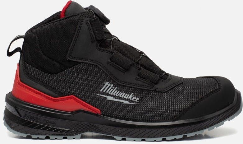 Milwaukee Flextred Veiligheidsschoen - ESD FO SR - Zwart - Textiel