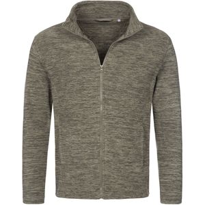 Stedman Melange Fleece Cardigan for him