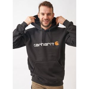 Carhartt Signature Logo Hooded Sweatshirt 100074