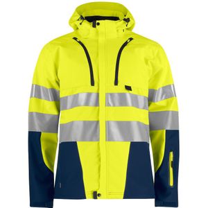 Projob Ongevoerde Signalisatie Softshell EN ISO 20471 Klasse 3 Dames 6423