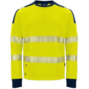 Projob Signalisatiesweater Ronde Hals EN ISO 20471 Klasse 3 6108