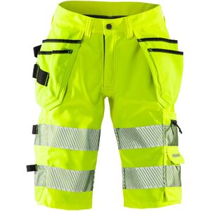 Fristads High Vis Korte Stretchbroek Vrouw Klasse 1 2529 Plu