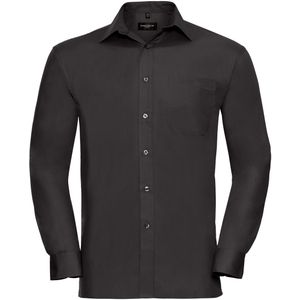 Russell Men´s Long Sleeve Classic Pure Cotton Poplin Shirt