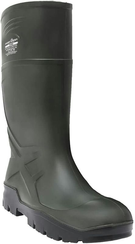 PU - Veiligheidslaars S5 CI FO - Groen - PU - Stalen Neus - Waterdicht