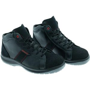 AboutBlu - Detroit Mid S3 - Werkschoen - Zwart - Lederen Bovenmateriaal