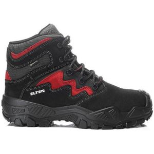 Elten Mick GTX Black-Red Mid ESD S3S WR CI Werkschoen