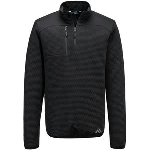 Portwest KX3 Sport Textured Sweatshirt Met 1/4 Rits KX376