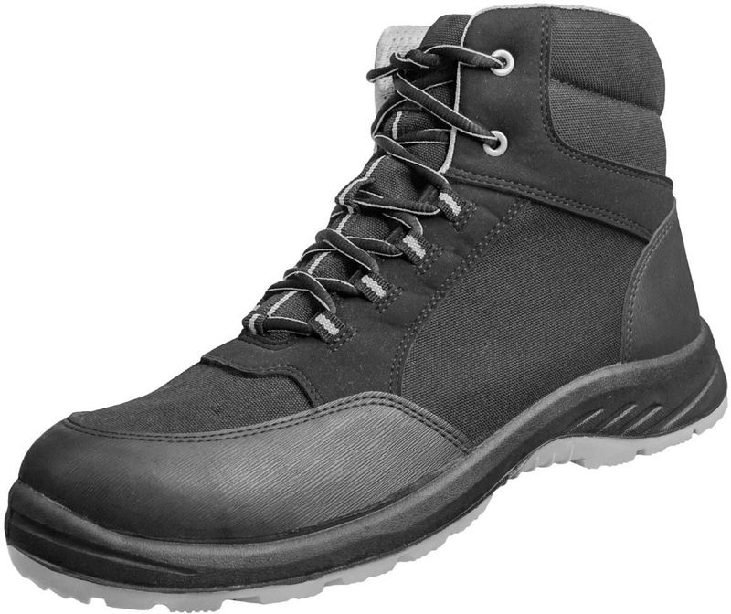 Nitras - Solid Step Mid S3S - Werkschoen - Zwart - Halfhoog - Slipweerstand