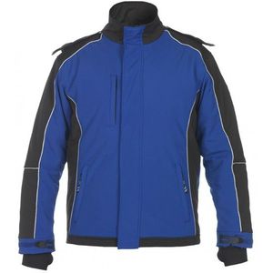 Hydrowear Vaals Winter Softshell Jassen Korenblauw/Zwart