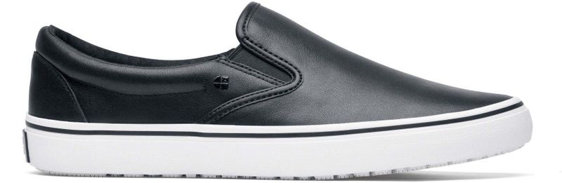 Shoes For Crews - Merlin - Werkschoenen - Zwart - Volnerflederen Bovenwerk