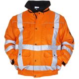 Hydrowear Aberdeen hoge zichtbaarheids werkjas oranje
