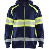 Blåkläder 3552 Hooded Sweatshirt High Visibility