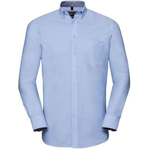 Russell Men´s Long Sleeve Tailored Washed Oxford Shirt
