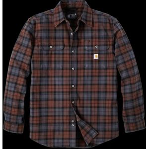 Carhartt Loose Fit Heavyweight Flannel Long-Sleeve Plaid Shirt 106356