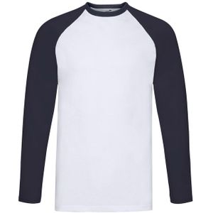 Fruit of The Loom Long Sleeve Baseball T-shirt