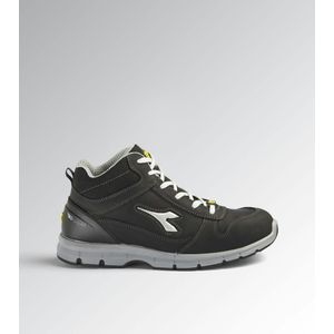 Diadora - Run Mid S3 SRC ESD - Werkschoen - Waterafstotend Nubuck - Zwart