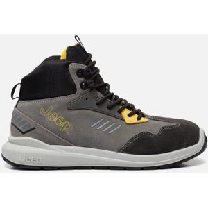 Jeep Safety Commander Hoog Zwart/Geel S1 Werkschoen