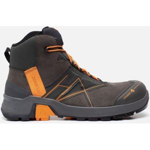 Haix Connexis Safety+ GTX Mid Grey-Orange S3 Werkschoen