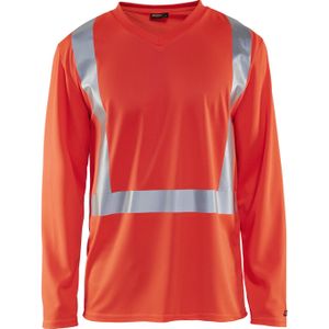 Blåkläder 3383 T-shirt lange mouw High Vis