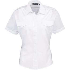 Premier Pilot Shirt Short Sleeve Dames