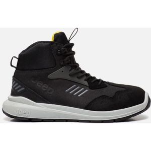 Jeep Safety Cherokee Hoog Zwart/Geel S3 Werkschoen