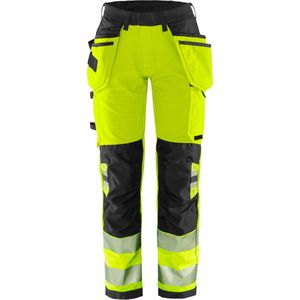 Fristads High Vis Green werkbroek dames stretch klasse 2 2664 GSTP