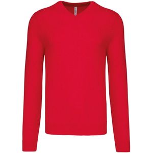 Kariban Heren Pullover Met V-Hals