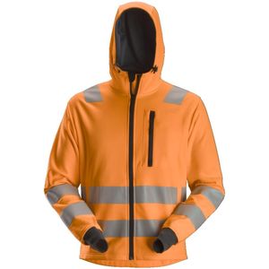 Snickers Workwear AllroundWork, High-Vis Hoodie met Rits KL2/KL3 - 8039