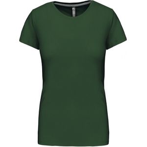 Kariban Dames t-shirt ronde hals korte mouwen