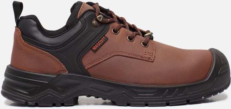 Mascot - F1001 - Veiligheidsschoenen - Zwart - Geolied Leer - Metaalvrij