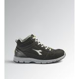 Diadora - Run Mid S3 SRC ESD - Veiligheidsschoen - Zwart - Waterafstotend Nubuck - Ademend Air Mesh