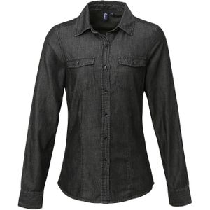 Premier Women´s Jeans Stitch Denim Shirt