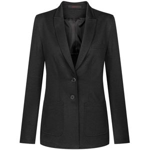 Greiff Dames Jersey Lange Blazer Casual Regular Fit - 1449