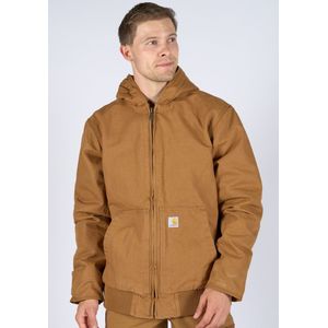 Loose Fit Washed Duck Insulated Active Jack