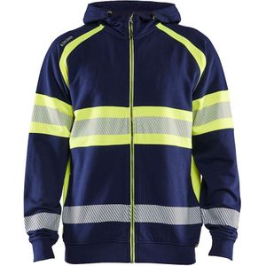 Blåkläder 3552 Hooded Sweatshirt High Visibility