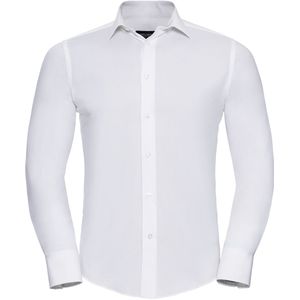 Russell Men´s Long Sleeve Fitted Stretch Shirt
