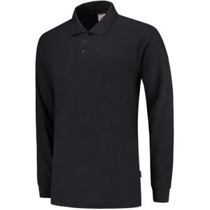 Tricorp Poloshirt Lange Mouw - 201009 - Donkergrijs