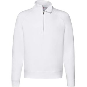 Fruit of The Loom Premium Zip Neck Raglan Sweat