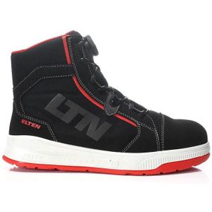 Elten Isaak XXST BOA® Black-Red Mid ESD S2 Werkschoen