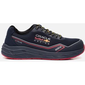 Sparco - Red Bull Lage Werkschoen - Rood - Composiet Veiligheidsneus - Antislip Rubber