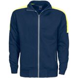 Projob Sweater Lange Rits met Fluo Inzetstukken 2123