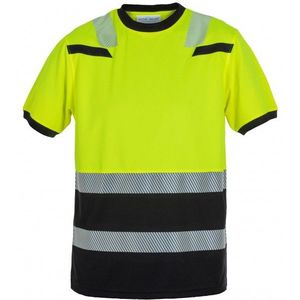 Hydrowear Tulsa T-shirt Hi-Vis Yellow/Black