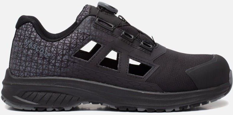 Mascot - Veiligheidsklompen - Zwart - Composiet Neuskap - Slipvast